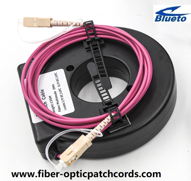 OTDR Launch Cable Fiber Ring 300m SC/APC-SC/APC Optical Fiber Extension Cable Single mode