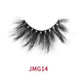 Reusable 6D Mink Lashes , 25mm Lightweight False Eyelashes