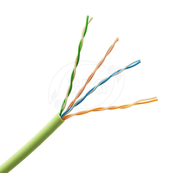 0.5mm Bare Copper UTP Cat5e Lan Cable For Indoor Use PVC Jacket Weatherproof
