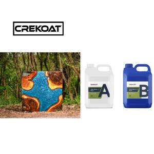 China Woodworking UV Resistant Epoxy River Table High Gloss Resin Impact Resistance wholesale