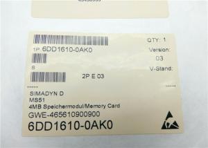 China 4MB/8KB PM6 6DD1610-0AK0 Simadyn D Flash Memory Card wholesale