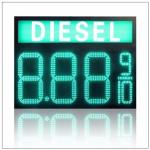 Front Access Green LED Moving Message Display for Gas Station Oil Price