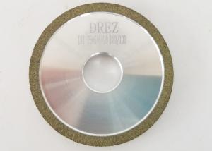 China 1A1 75mm*6mm*6mm*20mm D80/100 Resin Bond Gringing Wheel / Diamond Resin Bond Grinding Wheel wholesale