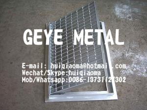 China Drainage Pit Cover, Trench Drain Bar Gratings, Metal Grid for Ditch Cover, Channel Grates wholesale