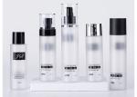 150ml Plastic PET Perfume Bottles Frosted Electroplated Lotion Spray Pump