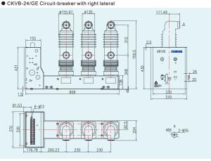 China Front Panel Installation Indoor Vacuum Circuit Breaker Environmental Friendly wholesale