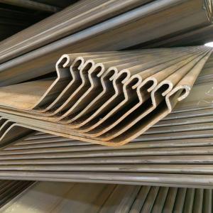 China Steel Plate Pile Thickness 4.0 - 12.0mm in 6m Length Grade S355GP Q355B ST37-2 wholesale