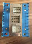 Silver Printed MDF Main Distribution Frame 100 Pairs Protection Connection