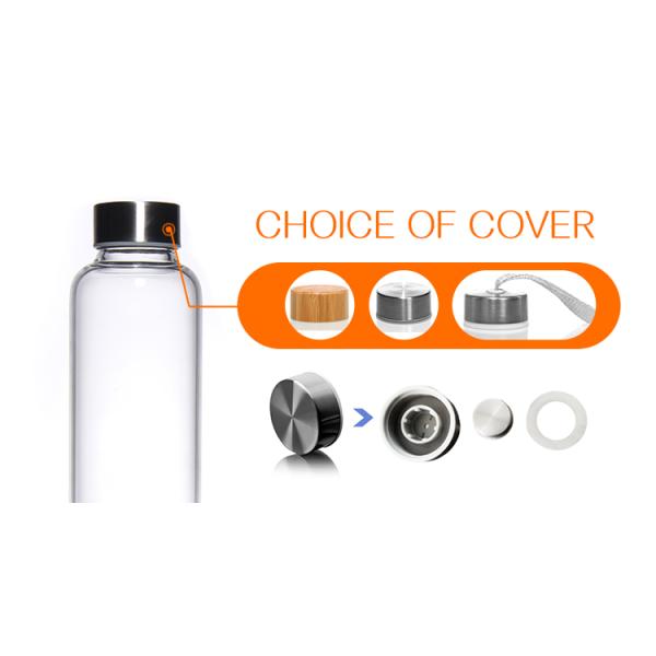 35ml Borosilicate Glass Water Bottle