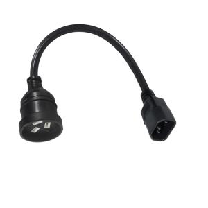 China 240V 3 Prong IEC 320 C14 Electric Power Cord For Smooth TV Connection In Australia wholesale