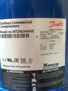 China R22 Maneurop Hermetic compressor MTZ40JH4AVE France Maneurop Piston Reciprocating commercial compressor wholesale