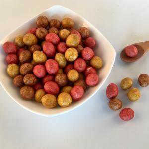 China Non - GMO Peanuts Colorful Coated Peanut Snack With Cajun Flavor Processed Kosher Halal Healthy Snacks wholesale