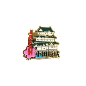 China 27mm Custom Soft Enamel Pins The Ultimate Way to Commemorate Your Visit to Odawara Castl wholesale