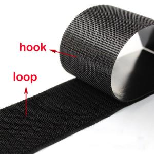 China Polyester And Nylon Injection Hook 10mm-350mm Velcro Tape With Adhesive wholesale