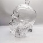 3000ML Large Alcohol Bottle glass crystal skull decanter For Vodka
