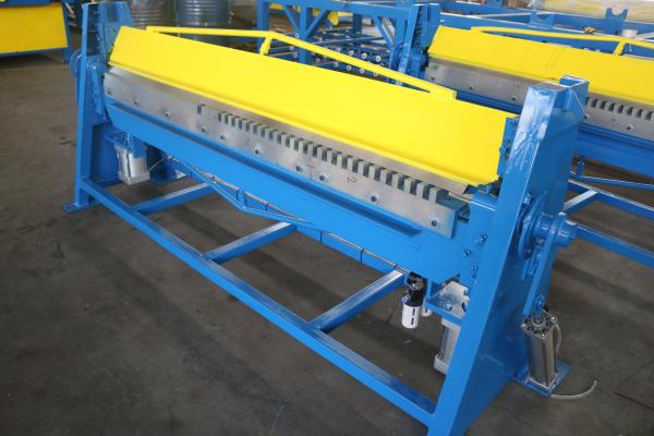 Air Duct Production Line Sheet Metal Flanging Machine Folder Pneumatic Crimping