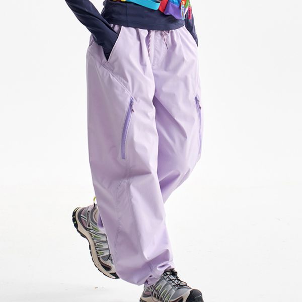 Custom Men's Outdoor Cargo Pants High Windproof Quick Dry Breathable Loose Fit Drawstring for Hiking Streetwear OEM ODM