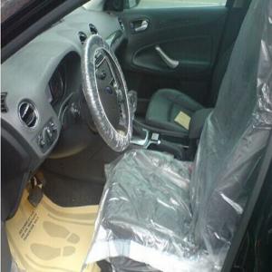 China Dustproof Protective Steering Wheel Covers And Seat Covers Dispossible wholesale