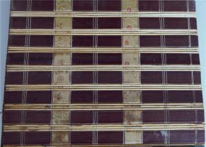 China Popular Bamboo Roller Blinds , Patio Bamboo Roll Up Shades Costom Pattern wholesale