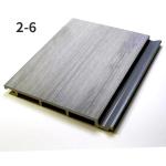 Exterior WPC Wall Cladding UV Resistant Synthetic Wood Wall Panels CE