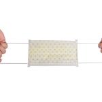 Surgical Disposable Protective Face Mask Yellow 3 Layers