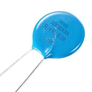 China DC 14V～1465V MOV 20mm Series Varistors 20D18V-1800V AC11V～1100V For Safety Surge Voltage Prote wholesale