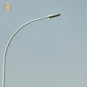 China Double Arm Hot Rolled Steel Lighting Pole Wind Resistant ISO 9001 Certified wholesale