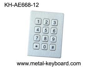 China IP65 Industrial Metal Numeric Keypad , Anti - vandal num keypad with long life wholesale