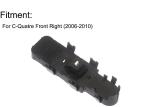 Front RH Peugeot Electric Window Switch For Citroen Quatre Single Open