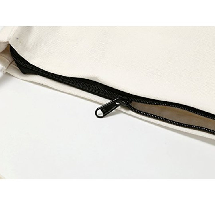 Trendy Cotton Canvas Tote Bag , Waxed Canvas Lunch Bag Promotional Eco Friendly