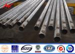 Hot - Dip Galvanized Engineering steel Street Light Poles 12M 30w 120w
