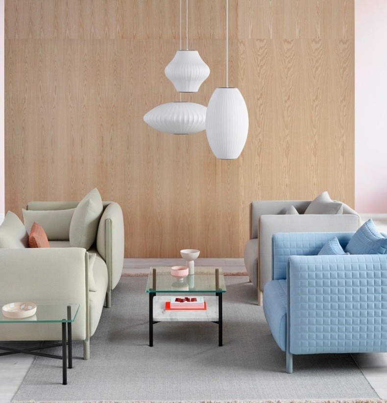 Modern Minimalist Multi Shape Pendant Light Silk Like Nordic Chandelier For Dining Room