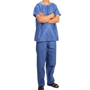 China Elastic Cuff 115x127cm 30 G/M2 Disposable Patient Gowns wholesale