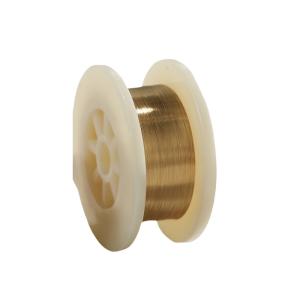 China 99.95% High Melting Point Gold Coated Tungsten Wire For Electronic Devices wholesale
