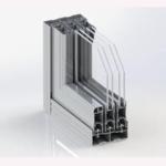 Powder Coated 6061 Aluminum Sliding Window Profiles Soundproof