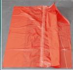 Red Color Water Soluble Laundry Sacks Cold Water Soluble Bags With Strip CE ISO