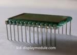 Operting 4.5V Monochrome LCD Screen Reflective Positive 55.00mm * 15.50mm