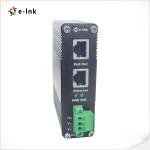 Poe Injector 80VDC - 320VDC Two PortIEEE 802.3af / At Slim Size IP40 Metal