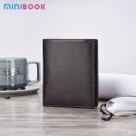 Custom Your Logo Men's Short Wallet Thin Minimalist Front Pocket Rfid Blocking