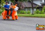 Hansel plush motorized animals entertainement machine ride on animal toy animal