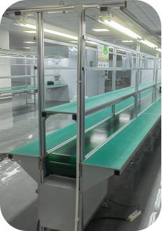 Bilateral Operation Automatic Belt Assembly Line For Electronic and Electrical