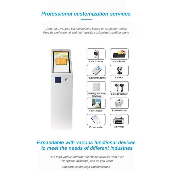 32 Inch Interactive Customer Self Ordering System In Fast Food for Retail and Hospitality