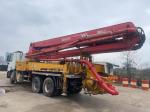 2012 Year Sany 37M Truck Mounted Second Hand Concrete Pump Truck With Benz