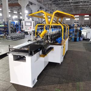 China 15kw Steel Roofing Machine Purlin Drip Edge Rollformers wholesale