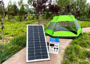 China Quick Charge Outdoor Solar Lighting System Polycrystalline Silicon 500W 220V wholesale