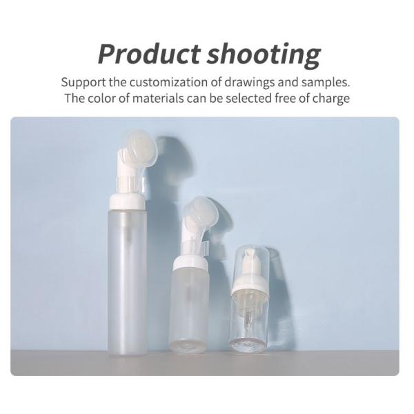 Empty Essential Oil Bottles 30ml / 50ml / 100ml Custom Plastic Spray Bottles With PET Collar