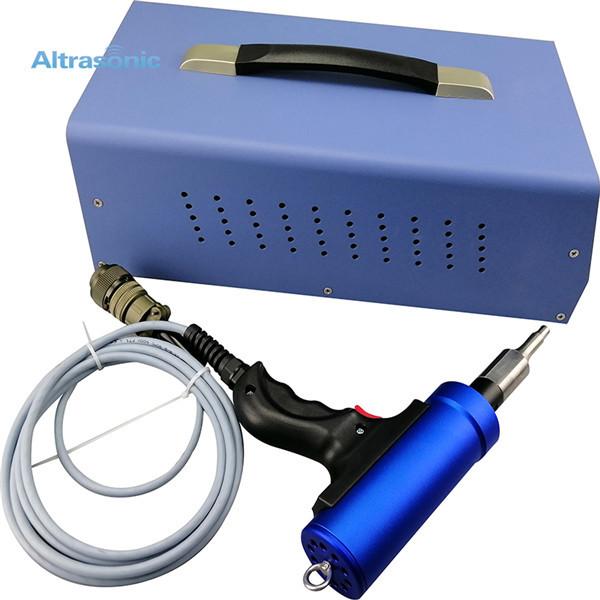 35Khz Ultrasonic Plastic Extrusion Welding Gun / Ultrasonic Spot Welding Machine