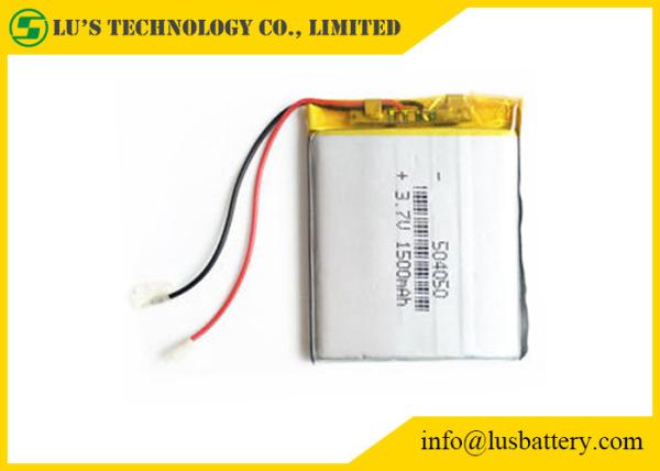 LP504050 Rechargeable Battery 3.7 V 1500mah li-ion polymer battery LP504050 lipo