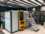 White 2000kg Organic Waste Disposal Machine For Garbage Disposal No Odor