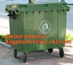 Trash Can industrial trash bin, Control Liter HDPE Outdoor Plastic Trash Can